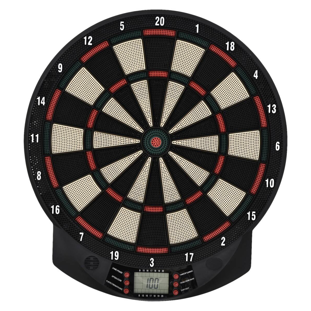 HOMCOM elektrische Dartscheibe B/H/T: ca. 39,5x44x2,2 cm