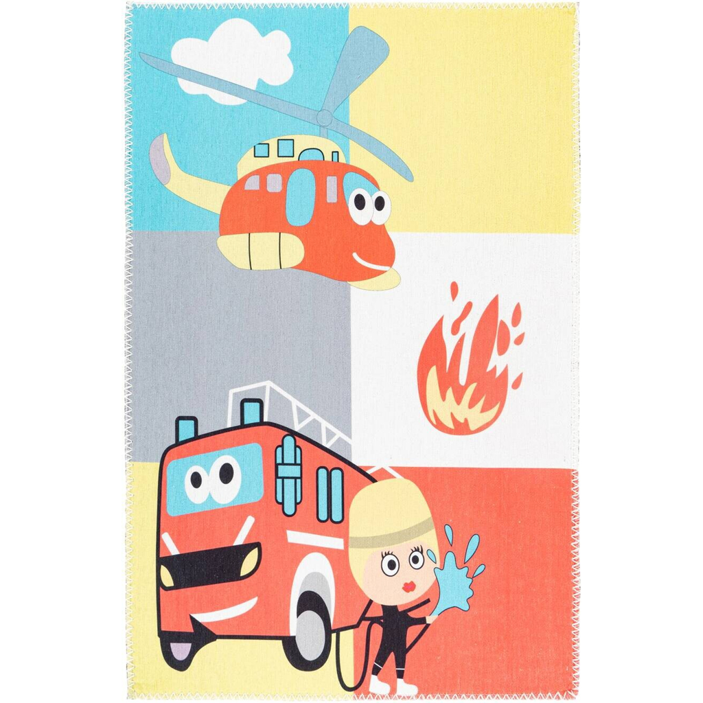 Arte Espina Flachflorteppich Playground 425 mehrfarbig B/H/L: ca. 120x0,5x180 cm