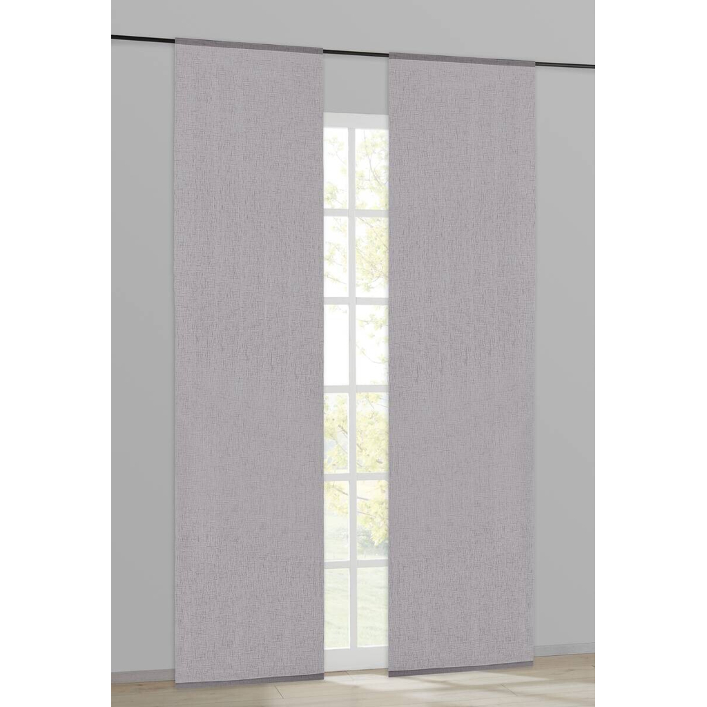 Happy Home Schiebevorhang grau B/L: ca. 60x245 cm