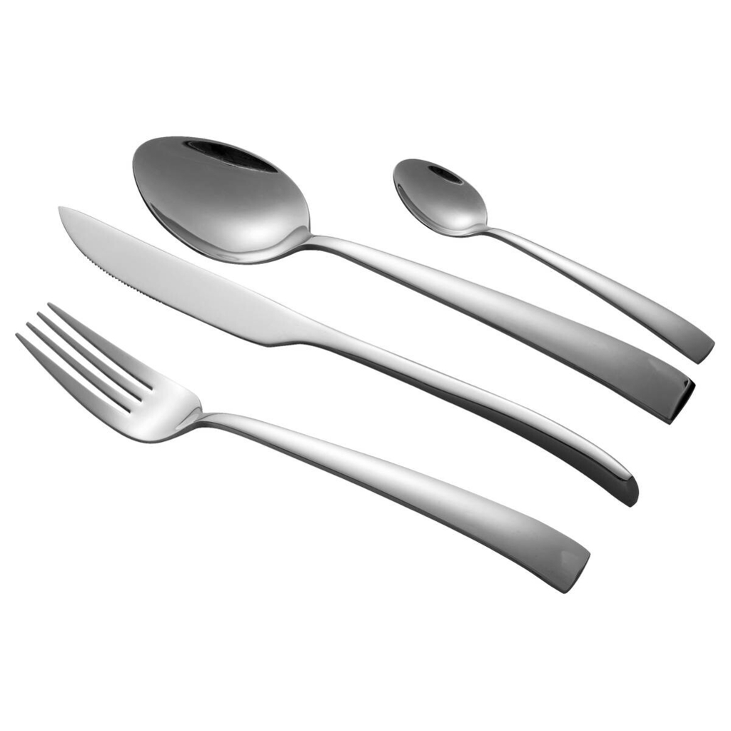 SCHÄFER Besteckset Metallic Silver silber Edelstahl 24 tlg.