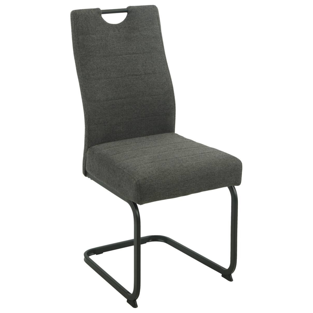Schwingstuhl Finni anthrazit Microfaser B/H/T: ca. 59,5x98x44 cm