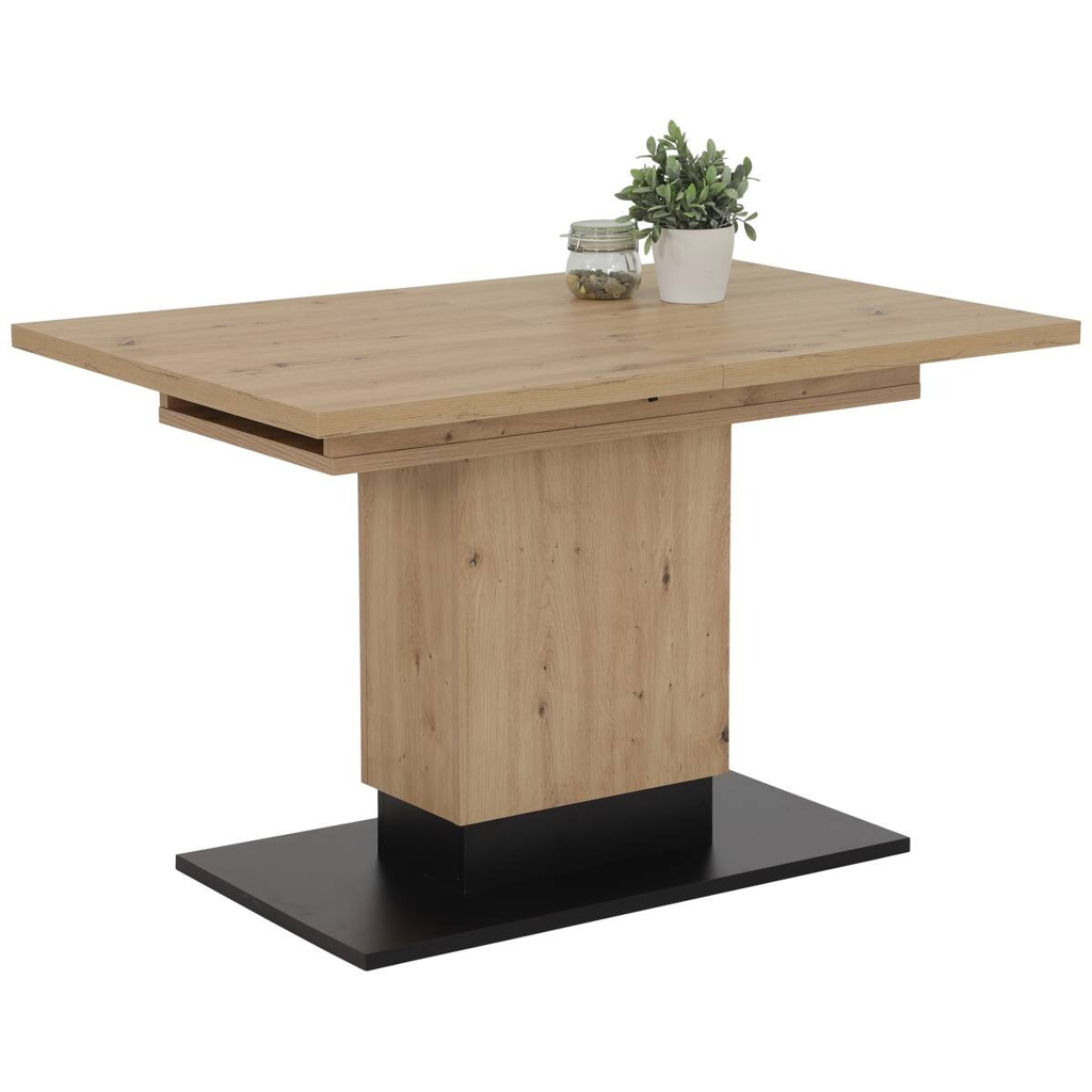 Esstisch LORENA Eiche Artisan Nachbildung braun B/H/T: ca. 120x76x80 cm
