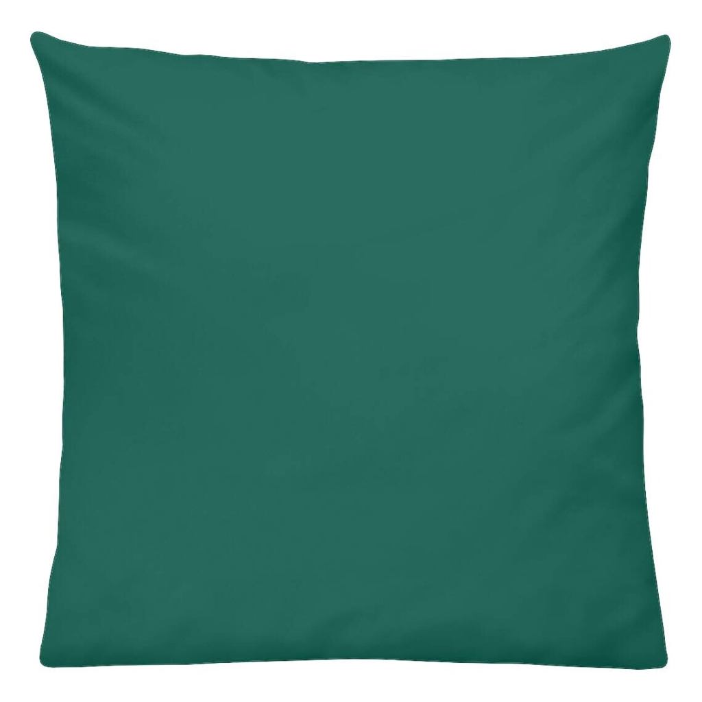 Kissenbezug Jersey petrol Baumwolle B/L: ca. 80x80 cm