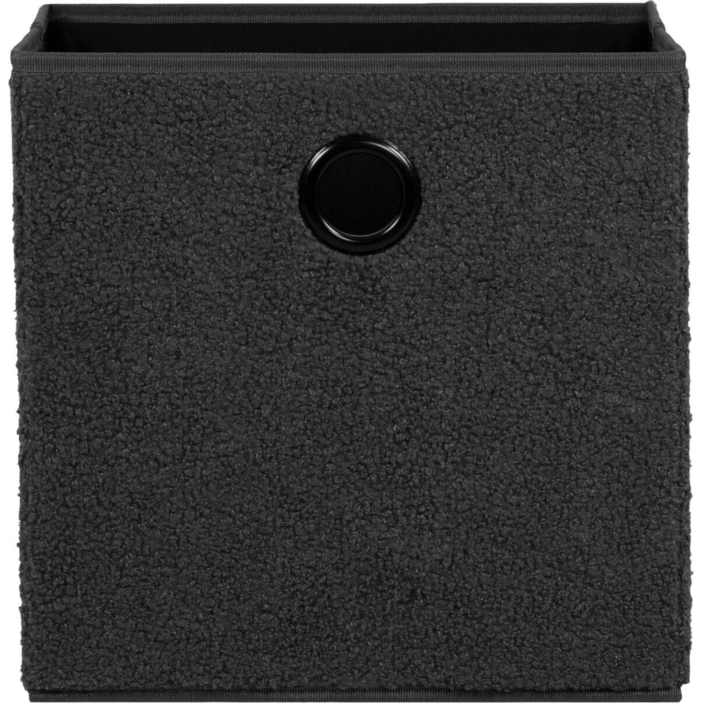 Stoffbox dunkelgrau B/H/T: ca. 32x32x32 cm
