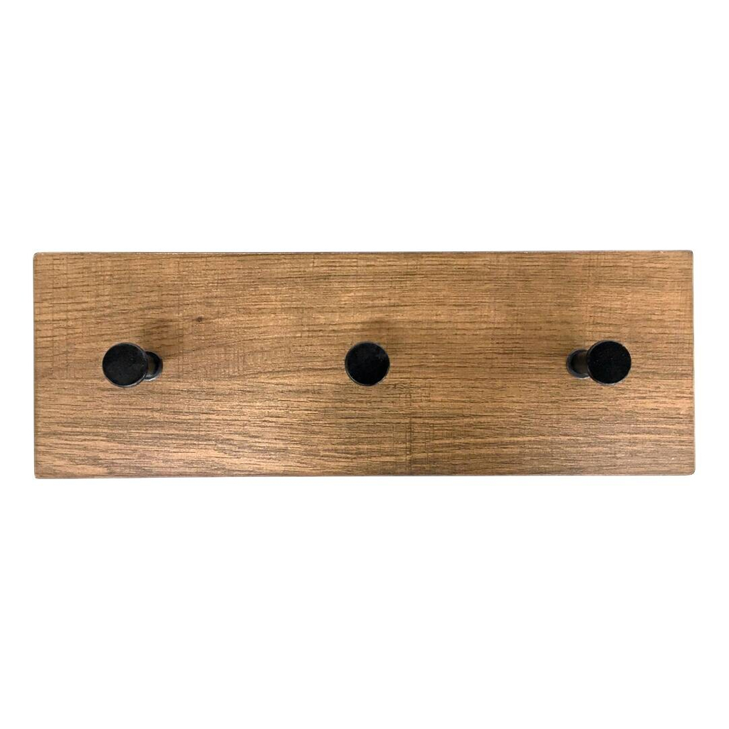 Garderobenleiste  Eiche Nachbildung B/H/T: ca. 35x12x5 cm