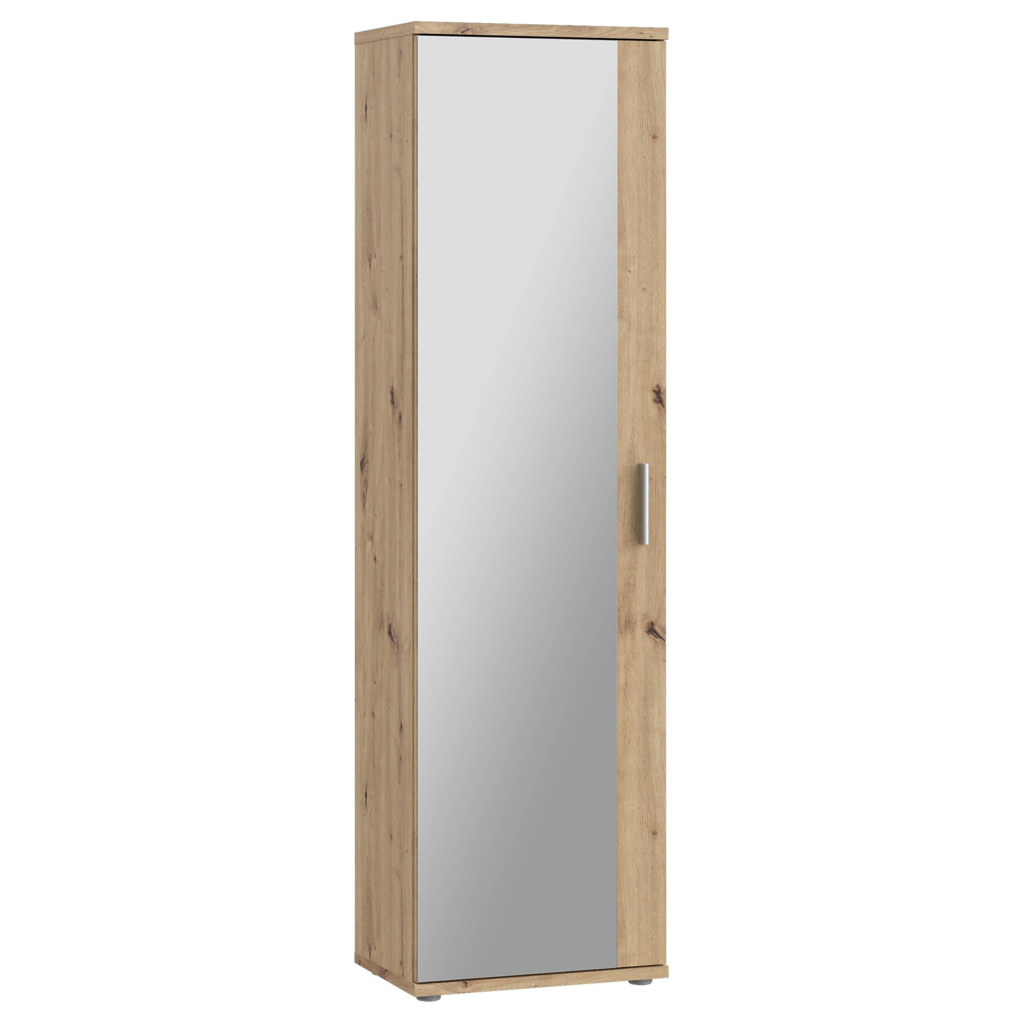 Mehrzweckschrank  Eiche Artisan Nachbildung B/H/T: ca. 50x179x35 cm