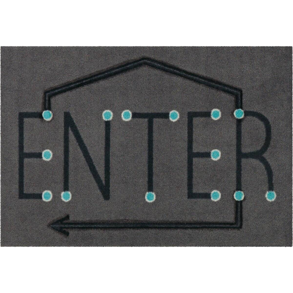 Arte Espina Kurzflorteppich Living Mat 62 grau B/L: ca. 64x168 cm