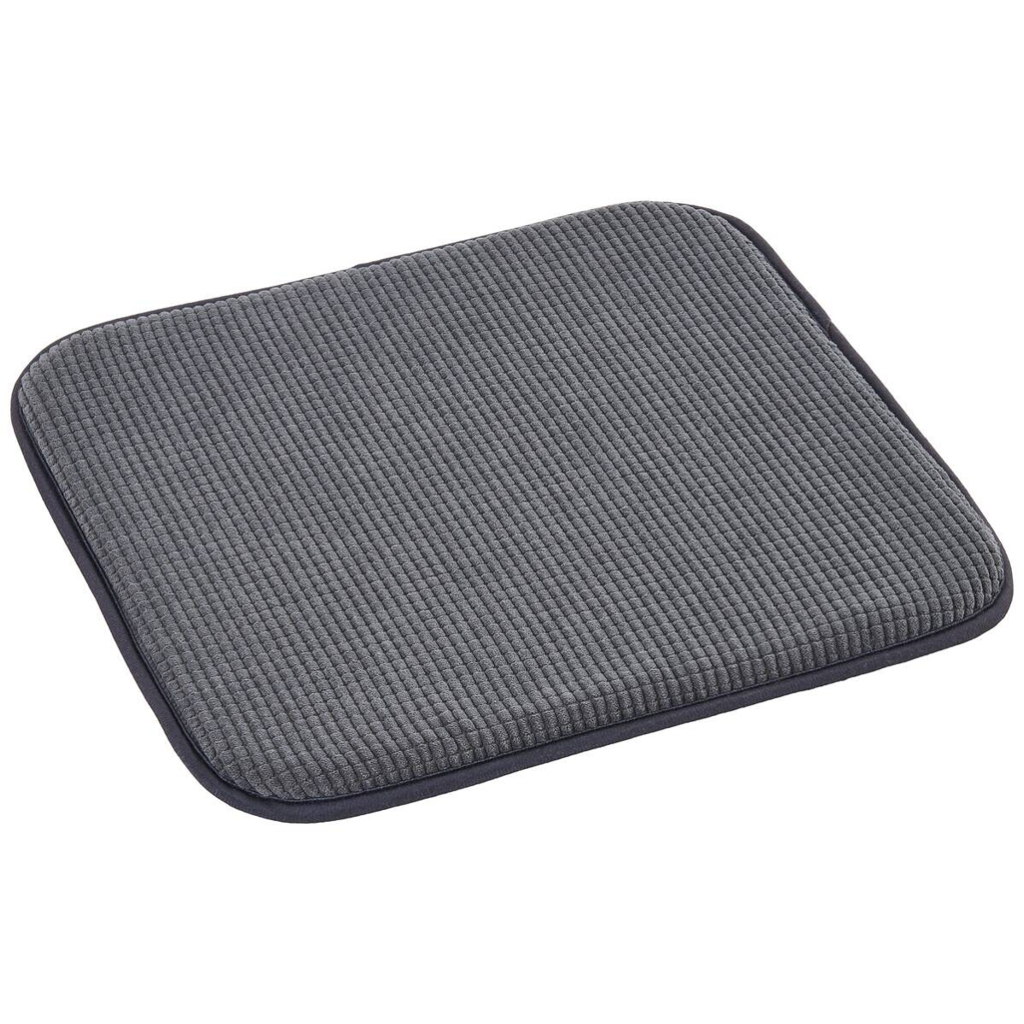 Sitzkissen anthrazit Polyester B/H/L: ca. 38x2x38 cm