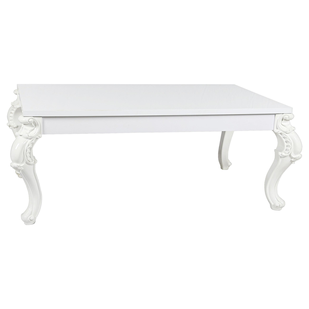 Couchtisch Padua weiß Hochglanz lackiert B/H/T: ca. 120x50x70 cm