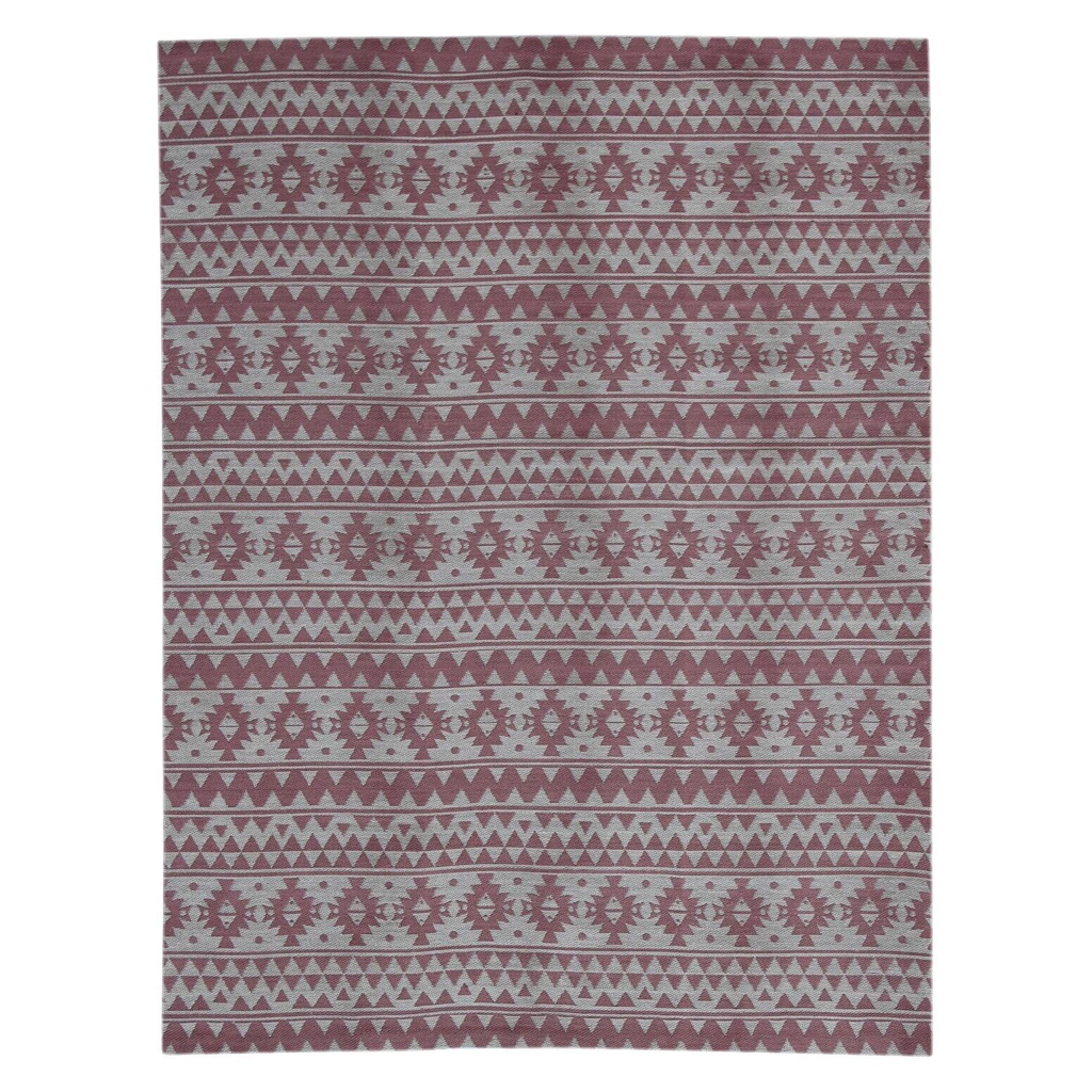 Kayoom Flachgewebeteppich Sunny 210 pink B/L: ca. 80x150 cm