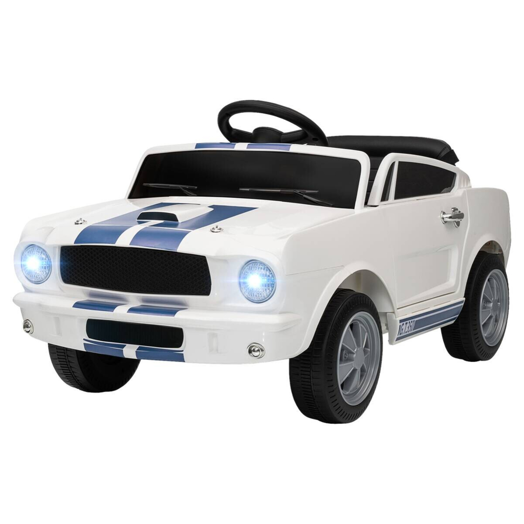 AIYAPLAY Kinder Elektroauto weiß B/H/L: ca. 51,5x46,5x97 cm