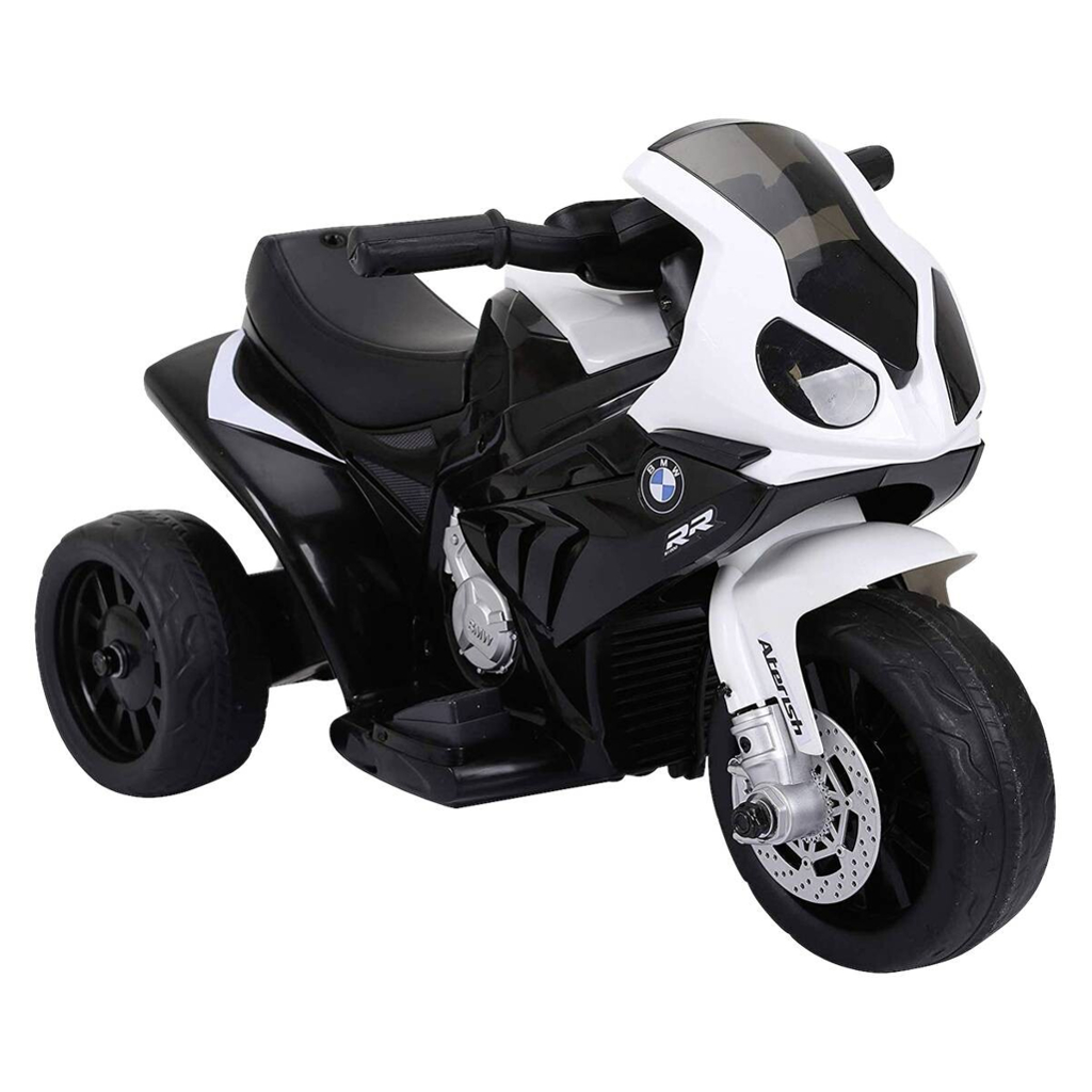 HOMCOM Kinder-Mororrad BMW BMW S1000RR weiß B/H/L: ca. 37x44x66 cm
