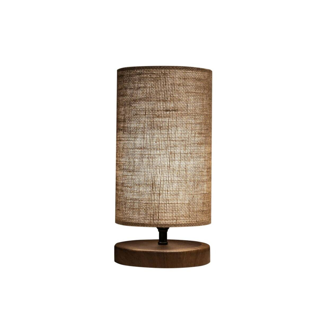 Opviq Tischleuchte MDF PVC B/H/L: ca. 24x31x24 cm E14 1 Brennstellen