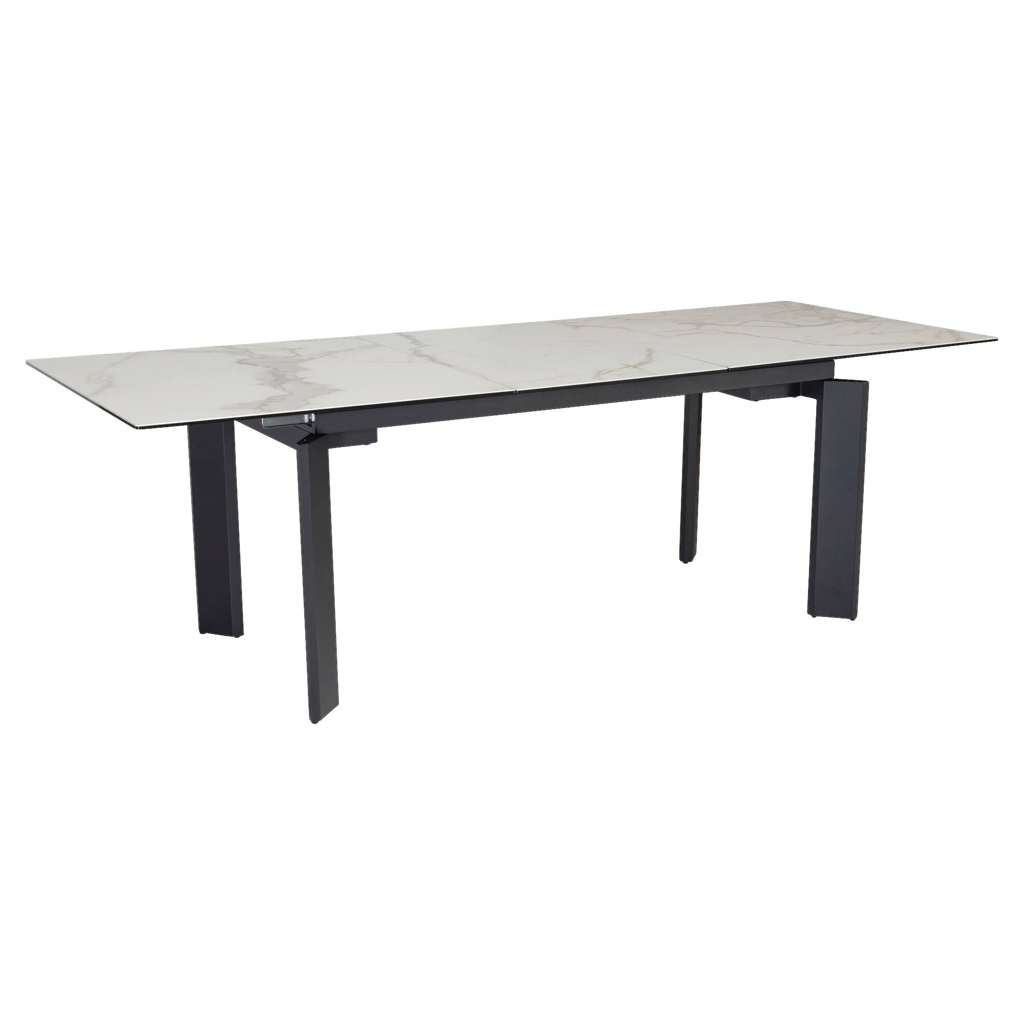 Esstisch weiß Marmor Optik B/H/T: ca. 180x77x95 cm
