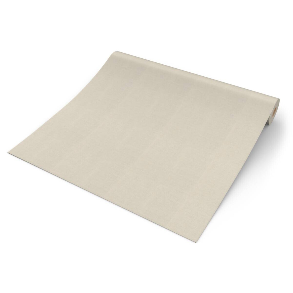 Vliestapete Uni beige B/L: ca. 53x1005 cm
