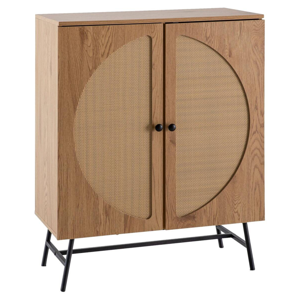Sideboard natur Eiche Optik B/H/T: ca. 80x103x39 cm