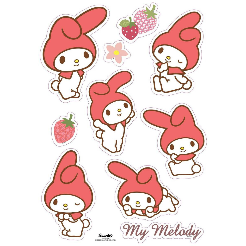 Wandsticker My Melody B/L: ca. 50x70 cm