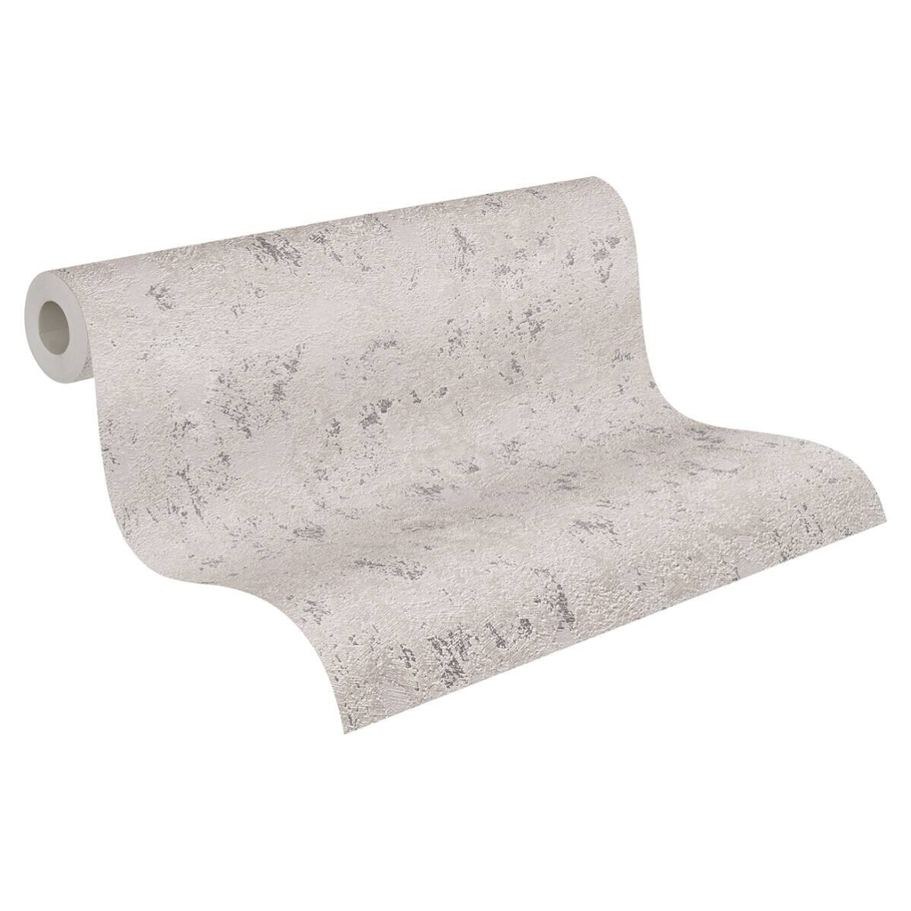 A.S.Creation Vliestapete silber beige B/H/D: ca. 53x1005x9 cm