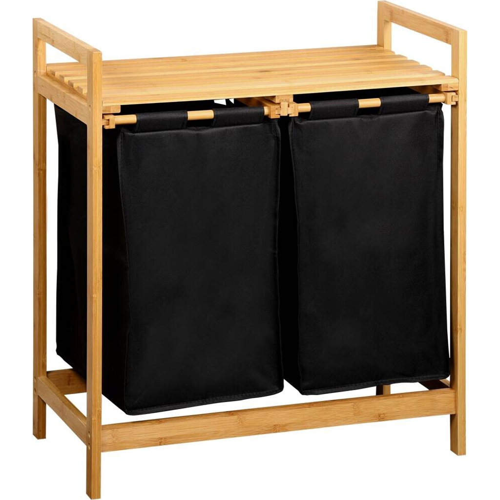 Kesper Wäschesammler natur Polyester B/H/L: ca. 33x73x64 cm