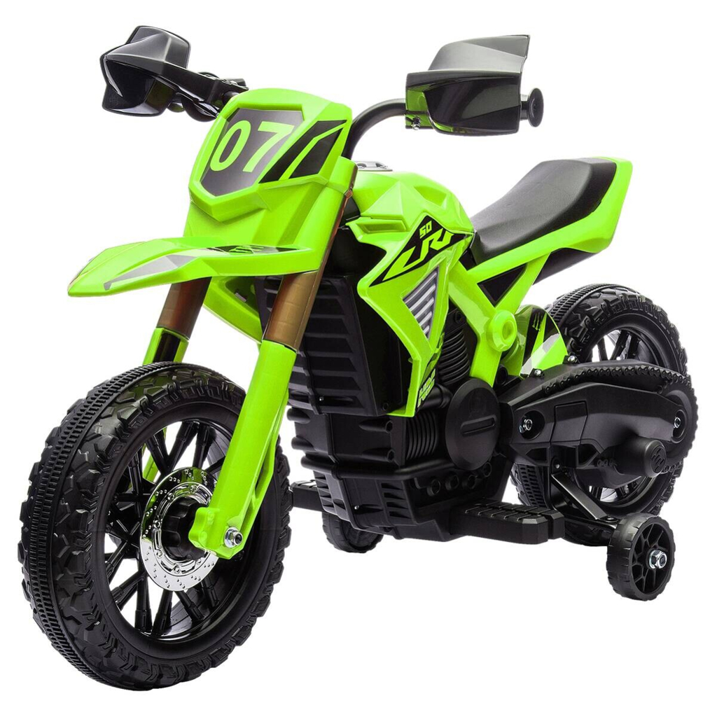 AIYAPLAY Kindermotorrad grün B/H/L: ca. 57x62x105 cm