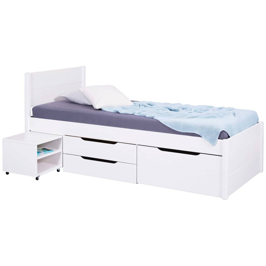 Funktionsbett Efetivo weiß