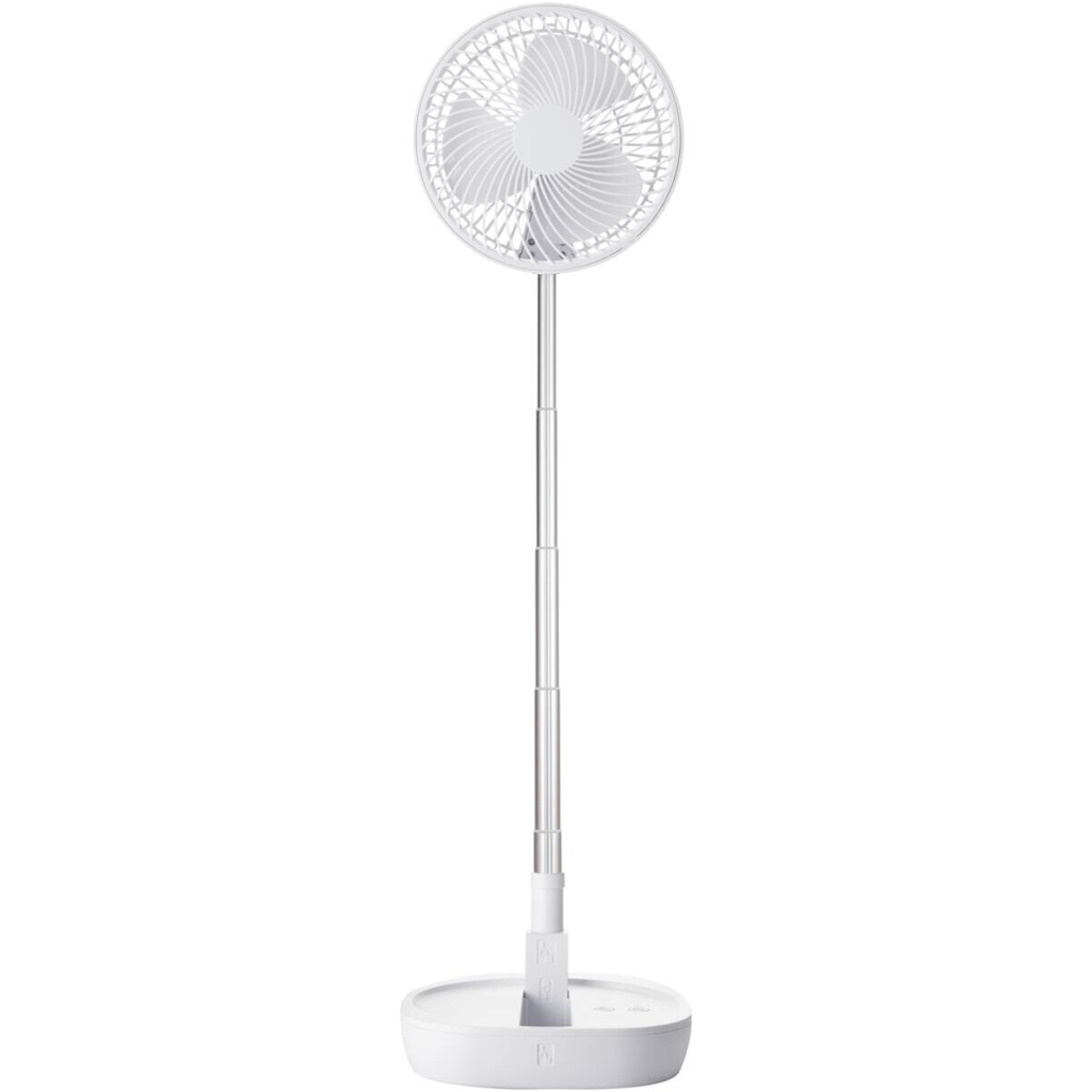 POCOline Akku-Teleskopventilator weiß Kunststoff B/H/L: ca. 21x79x21 cm