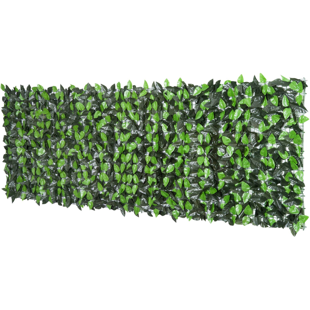 Outsunny Künstliche Hecke grün Kunststoff H/L: ca. 100x300 cm