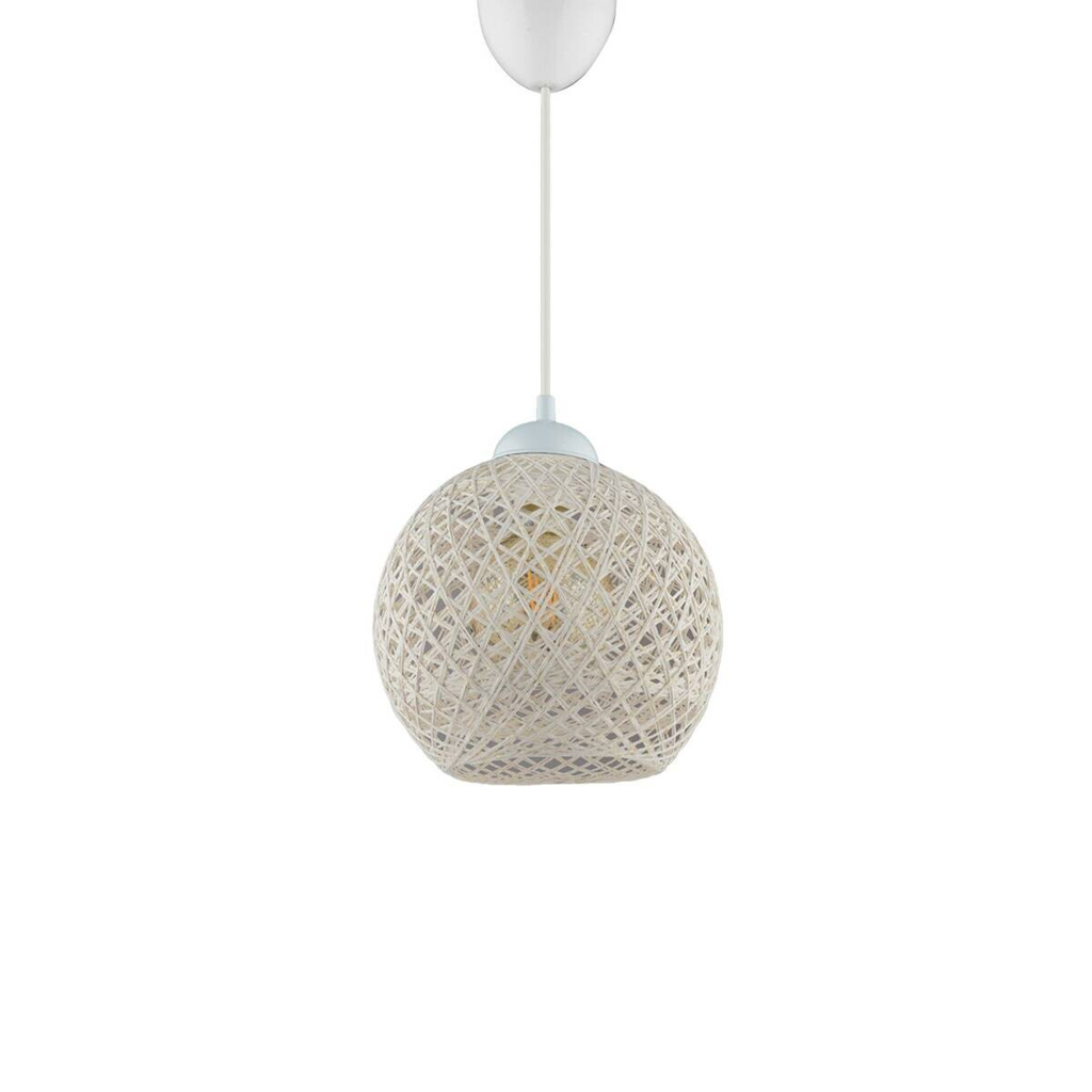 Opviq Pendelleuchte Kunststoff B/H/T/L/D: ca. 22x54x22x22x22 cm E27 1 Brennstellen