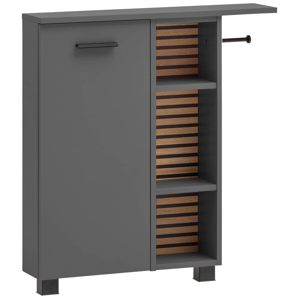 Unterschrank Katta anthrazit B/H/T: ca. 70,7x74,3x17 cm