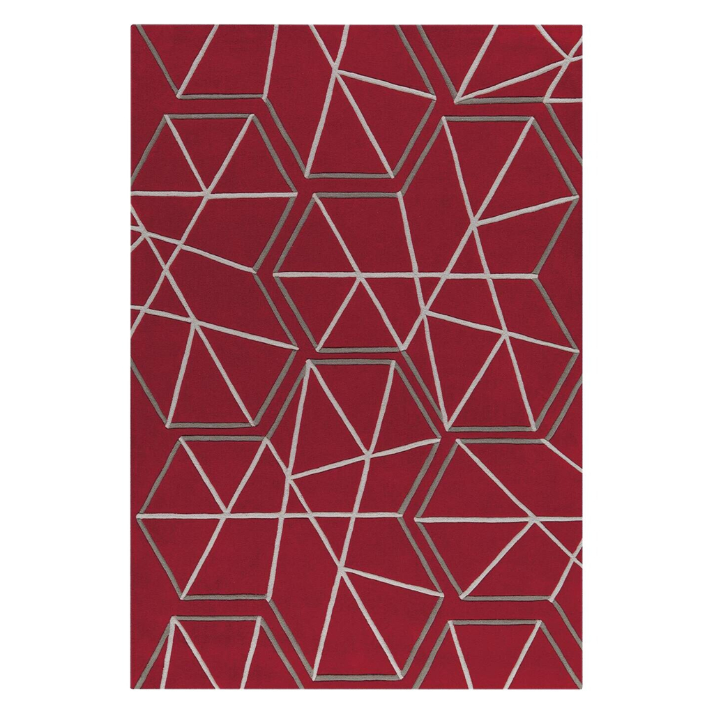 Arte Espina Kurzflorteppich Spirit 3112 rot B/L: ca. 140x200 cm
