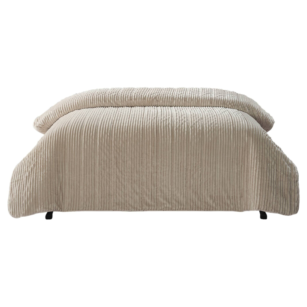 Tagesdecke sand Polyester B/L: ca. 200x220 cm