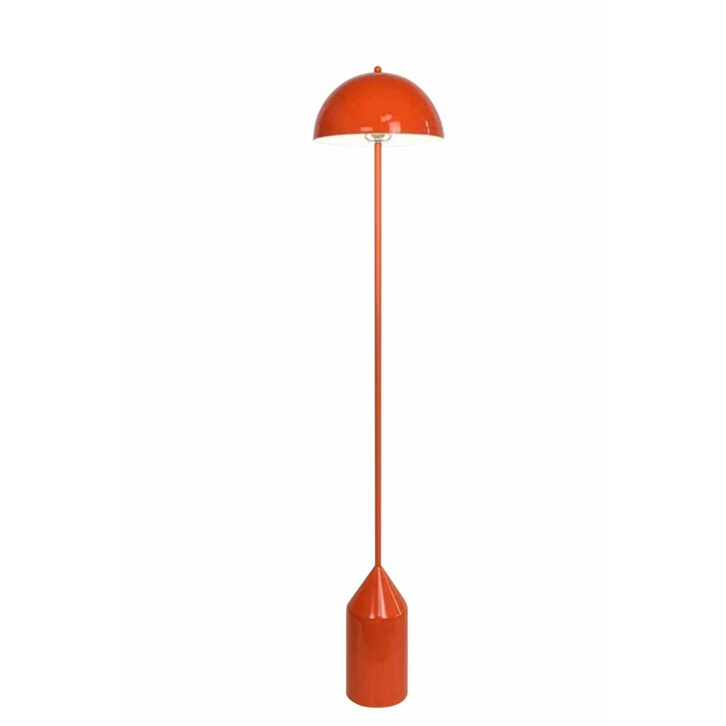 Opviq Stehlampe orange Metall B/H/T/L/D: ca. 40x160x40x40x40 cm E27 1 Brennstellen