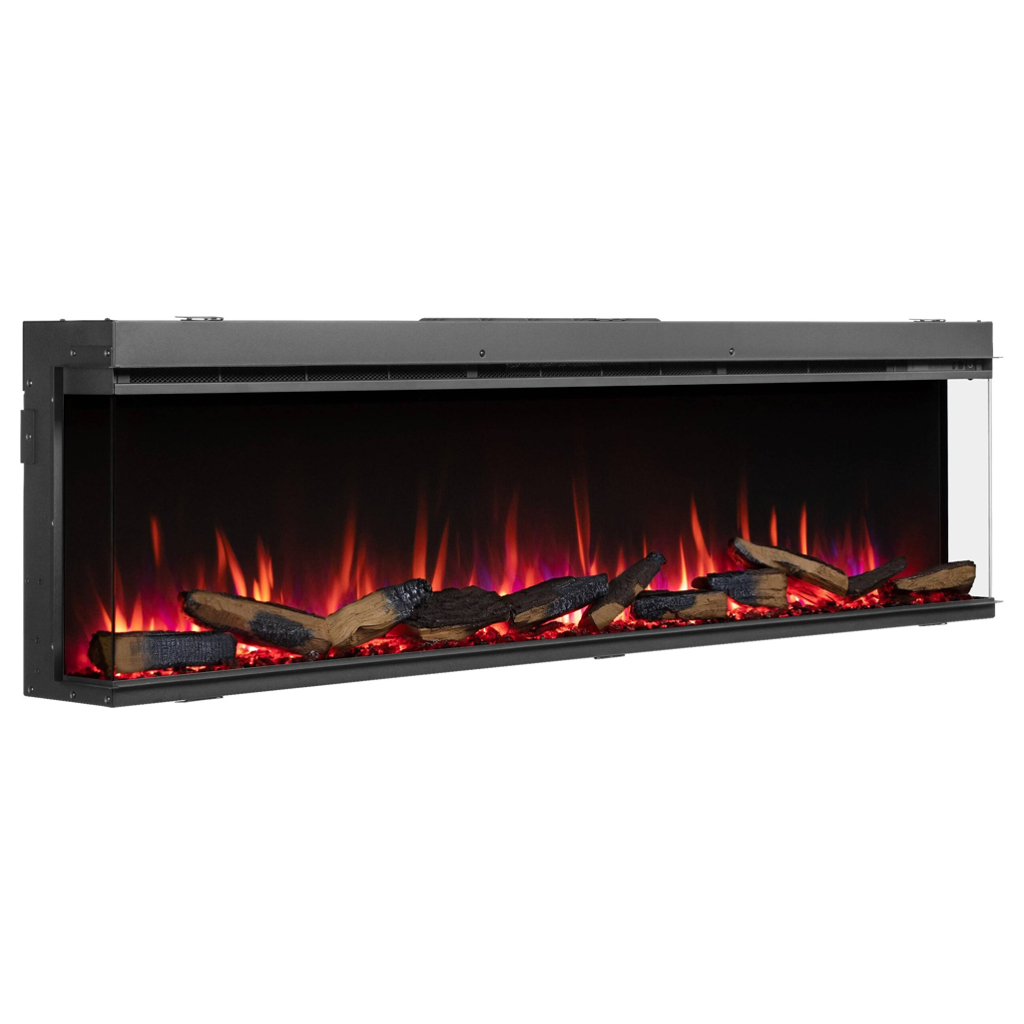 Balderia Elektrischer-Kamin B/H/T/L: ca. 182,8x49,5x21x182,8 cm