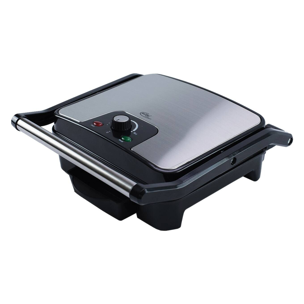 Elta Kontaktgrill KG-201 Edelstahl Edelstahl Kunststoff B/H/T: ca. 33x11x36 cm