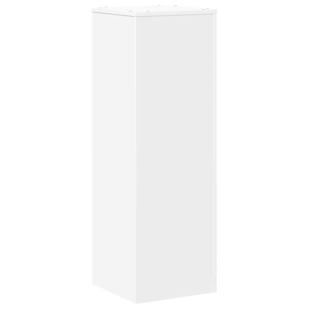 vidaXL Pflanzenständer weiß Holz B/H/L: ca. 33x100x33 cm