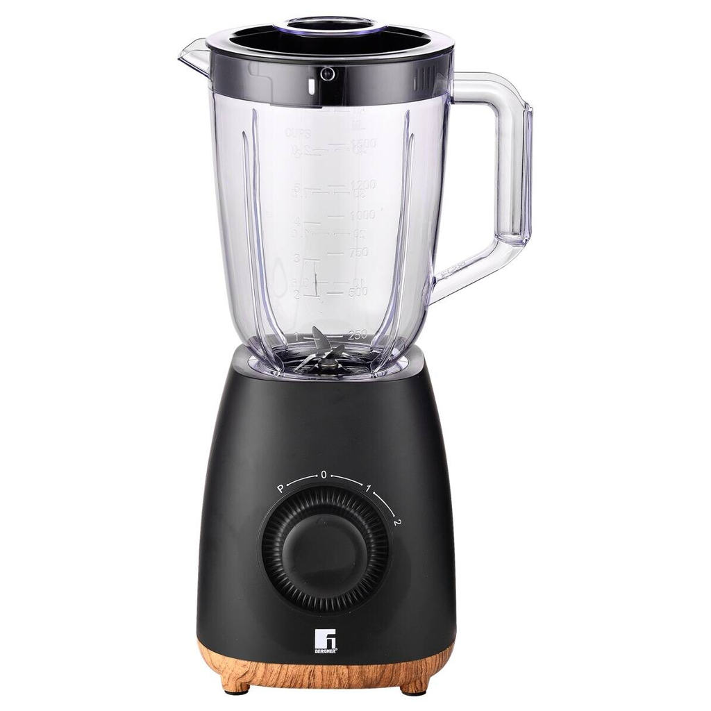 BERGNER Blender schwarz Polypropylen B/H/L: ca. 17x41x19 cm