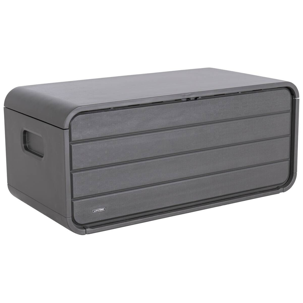 Lifetime Kissen- &amp; Auflagenbox Space anthrazit Kunststoff B/H/L: ca. 147,1x64,5x72 cm