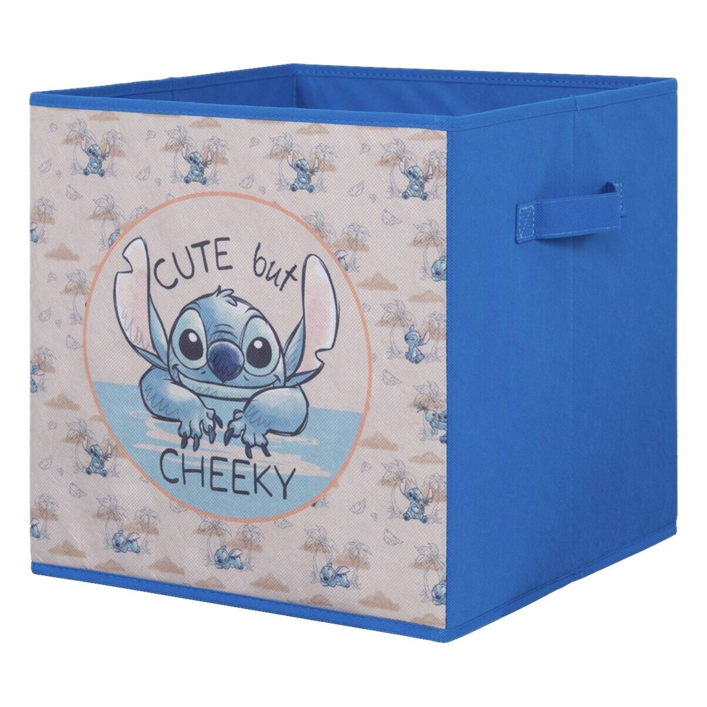 Stoffbox Stitch blau B/H/T: ca. 32x32x32 cm