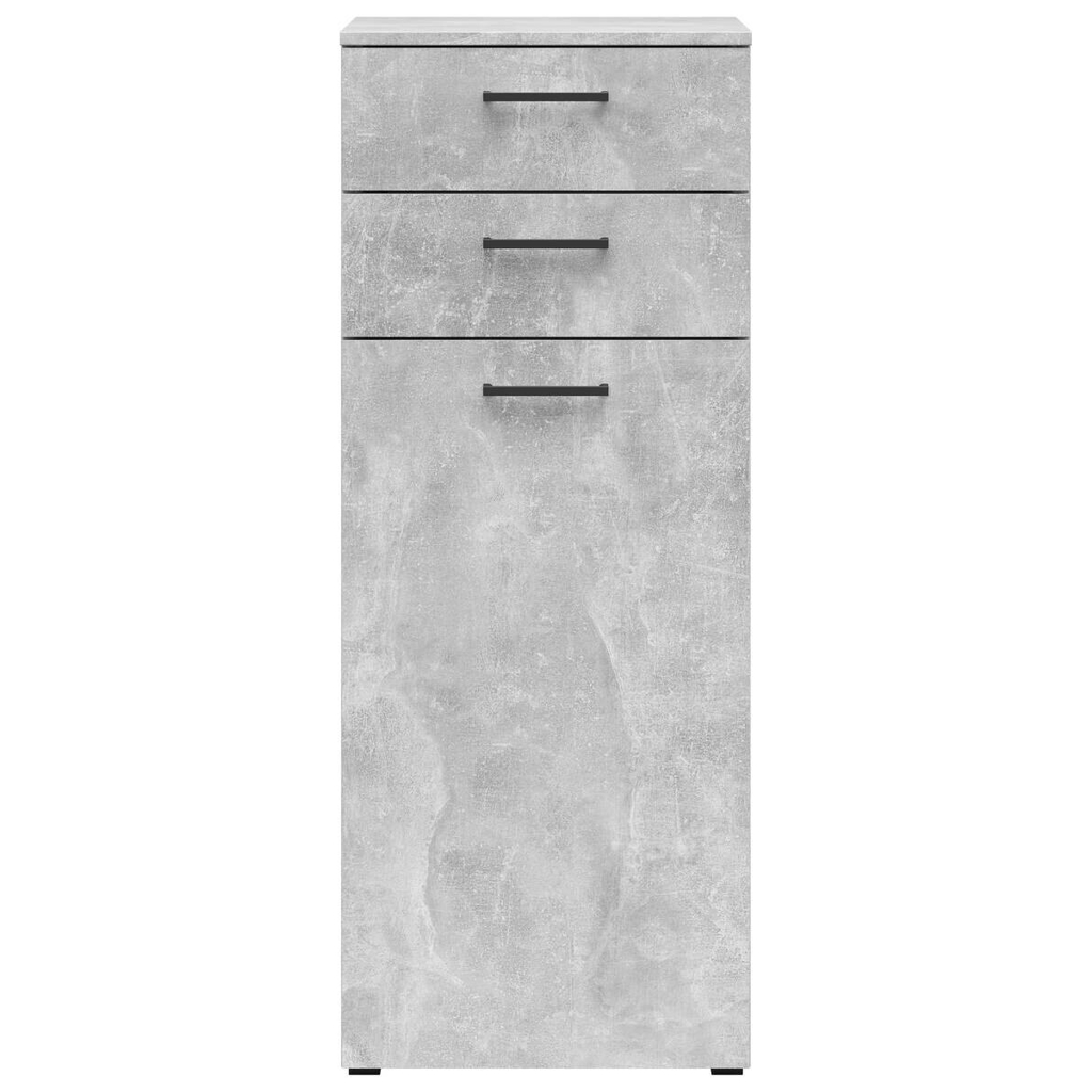 Kommode Multi-Stauraum Typ 17 Beton Optik B/H/T: ca. 45x115x40 cm