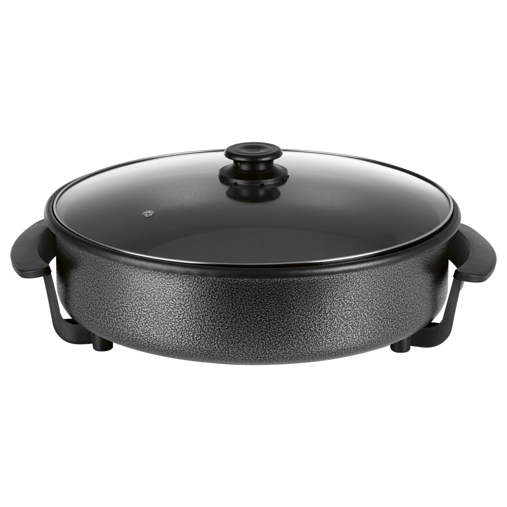 GOURMETmaxx Elektrische Party-Pfanne schwarz Edelstahl B/H/L: ca. 45x17,5x41 cm