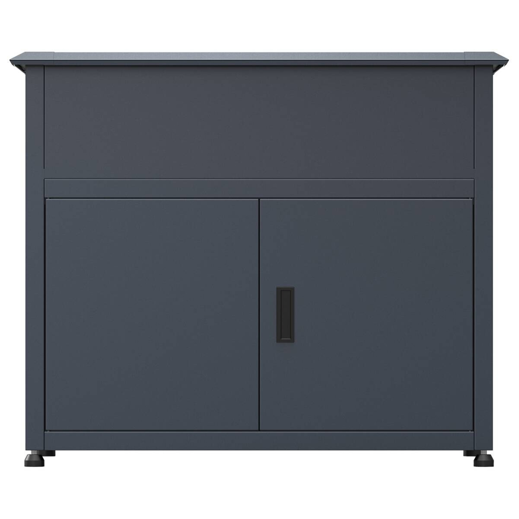 Westmann Hochbeet Plexa anthrazit Metall B/H/L: ca. 100x85x50 cm