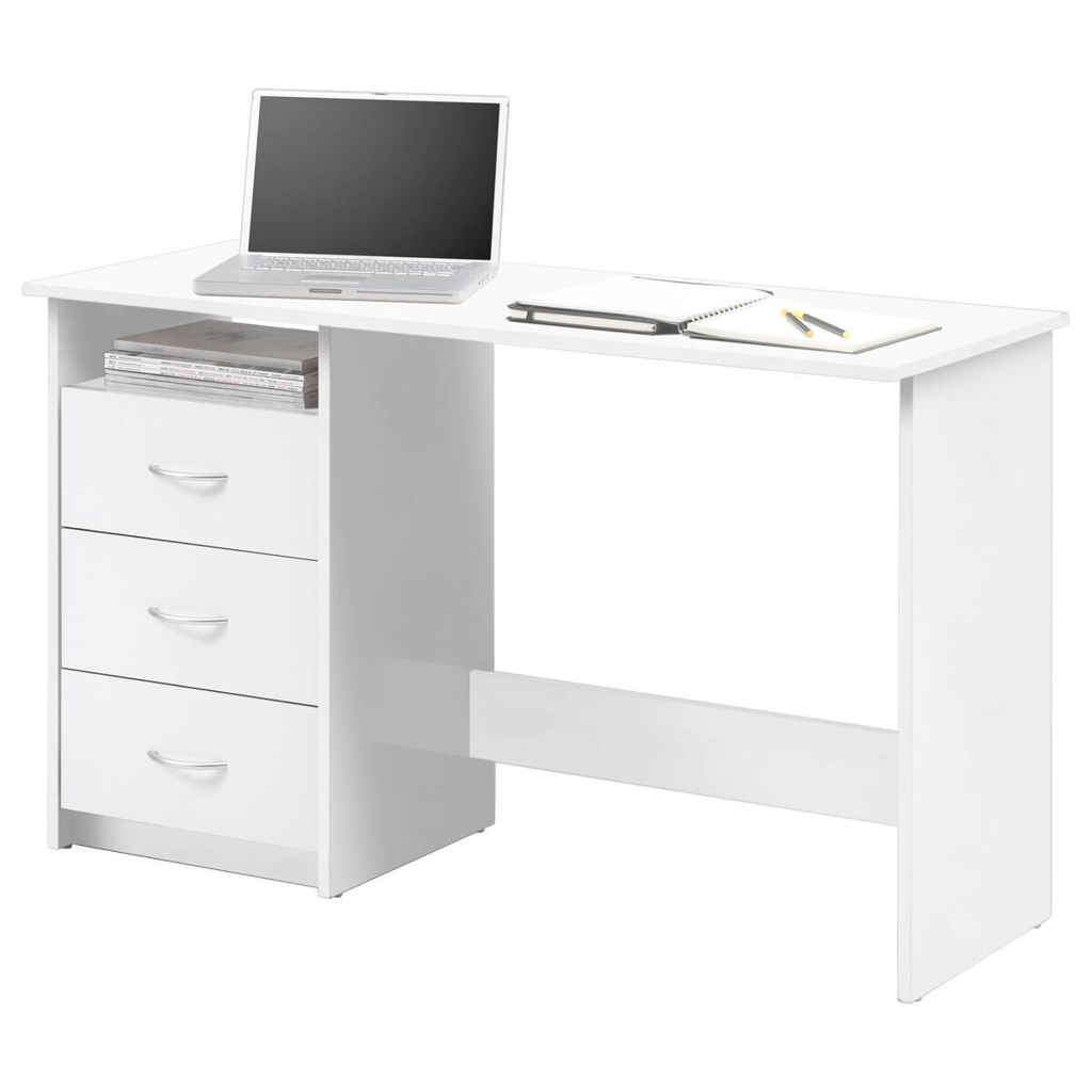 Schreibtisch Adria weiß B/H/T: ca. 123x77x50 cm