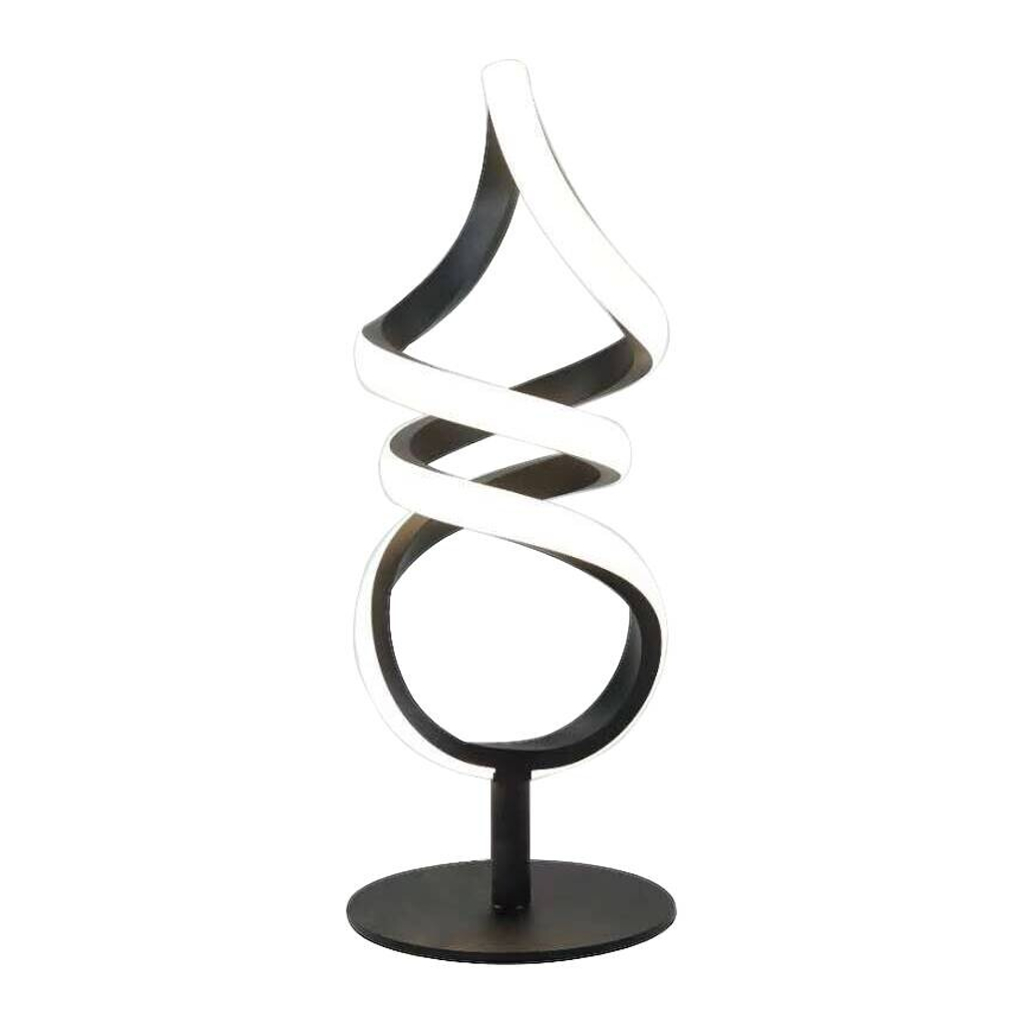 POCOline LED-Tischleuchte Edoardo schwarz Metall H/D: ca. 35x15 cm 601092600