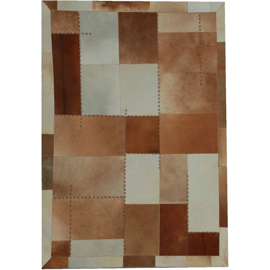 Kayoom Kurzflorteppich Mystic 110 braun B/L: ca. 120x170 cm