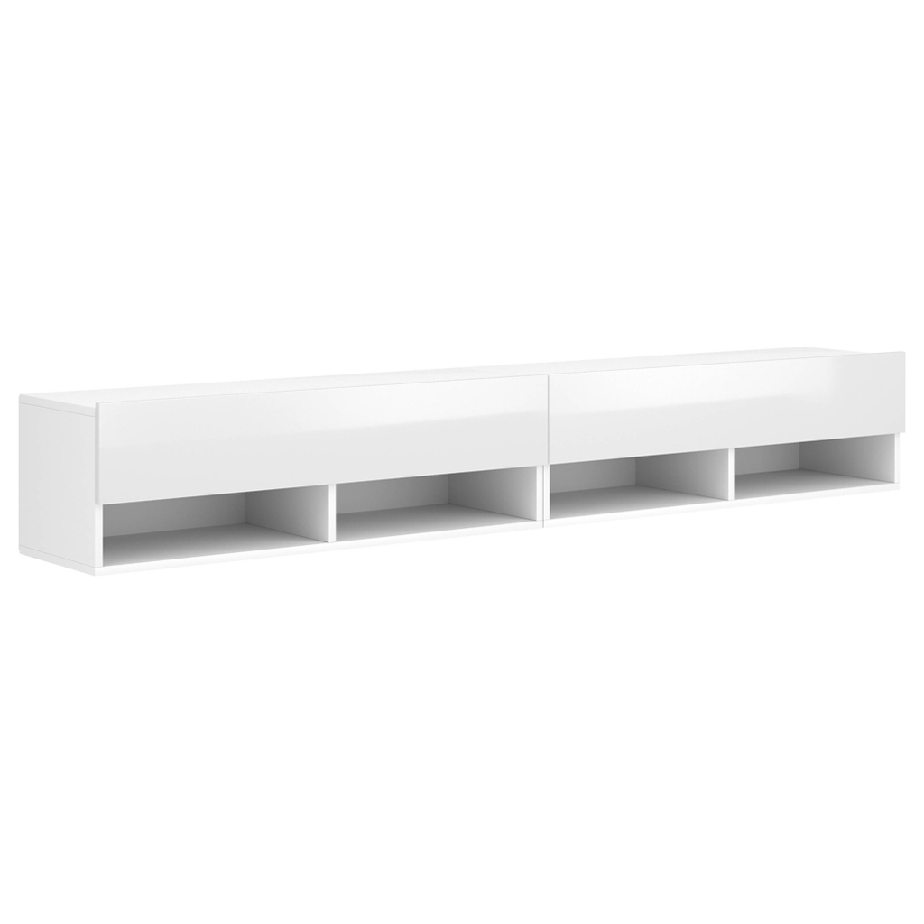 TV-Board Derby weiß matt weiß glänzend B/H/T: ca. 200x30x31 cm