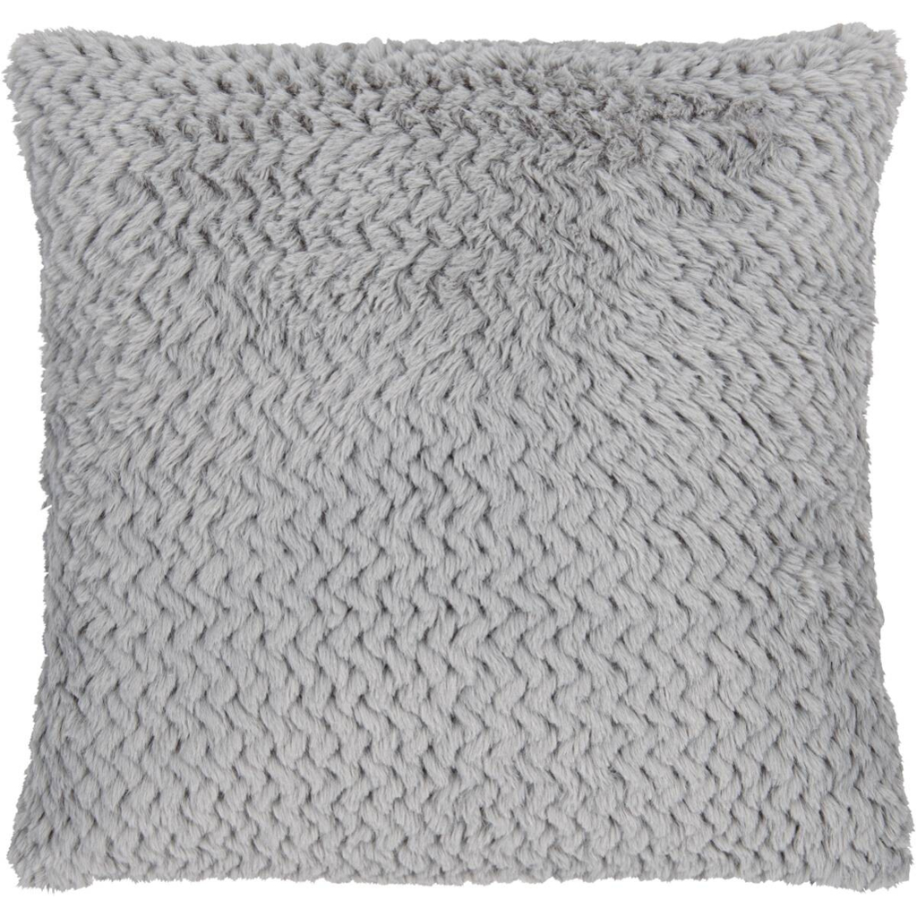 Dekokissen silber Polyester B/L: ca. 45x45 cm