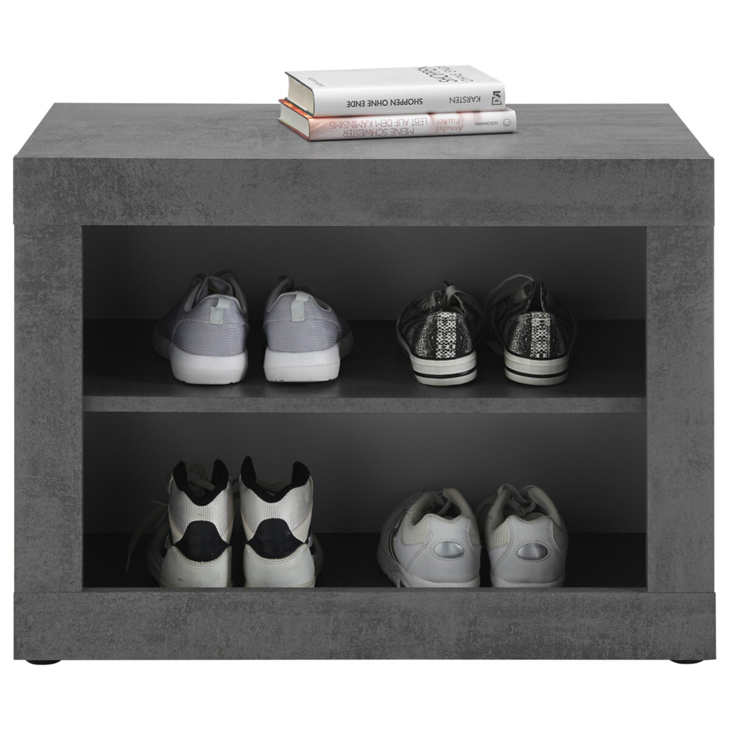 Bank Indiana Beton dunkel Optik B/H/T: ca. 68x50x37 cm
