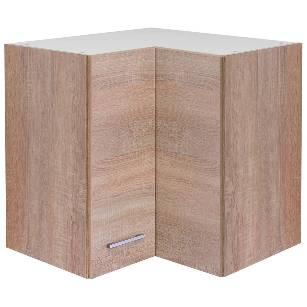 Eckhängeschrank Samoa weiß Eiche Nachbildung B/H/T: ca. 60x54,8x32 cm