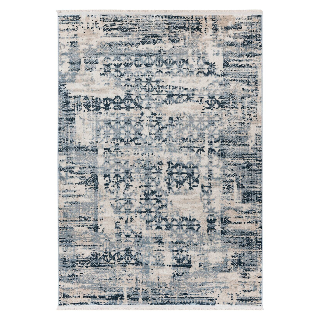 Kayoom Kurzflorteppich Adela 325 blau B/H/L: ca. 80x1,3x150 cm