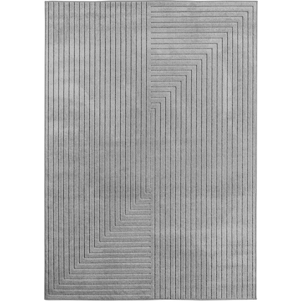 Ayyildiz In-/Outdoor-Teppich NOVA silber B/L: ca. 140x200 cm